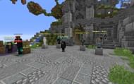 Bedwars Practice lobby (Image via Minecraft)